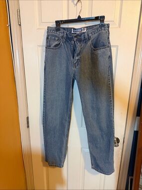 Denizen from Levi's Men's Straight Leg Jeans in Medium Wash Blue